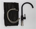 Смеситель для кухни, нержавеющая сталь, чёрный BB-LAM03-2-IN-NERO BB-LAM03-2-IN-NERO