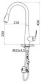 Смеситель для кухни BelBagno BB-LAM28-IN BB-LAM28-IN