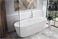 Акриловая ванна CEZARES METAURO-Central-180-80-40-W-MATT, 180x80x40 METAURO-Central-180-80-40-W-MATT