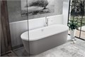 Акриловая ванна CEZARES METAURO-Central-180-80-40-W-MATT, 180x80x40 METAURO-Central-180-80-40-W-MATT
