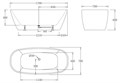 Акриловая ванна BelBagno BB72-1700-W0 BB72-1700-W0