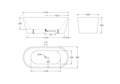 Акриловая ванна BelBagno BB71-1700-W0 BB71-1700-W0
