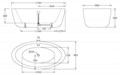 Акриловая ванна BelBagno BB67-1700 BB67-1700