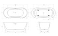 Акриловая ванна BelBagno BB406-1650-730 BB406-1650-730