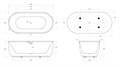 Акриловая ванна BELBAGNO BB401-1700-800 BB401-1700-800