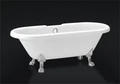 Акриловая ванна BelBagno BB21 с ножками и сливом-переливом 0605271952