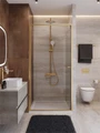 Душевая дверь CEZARES LUX-B-FS-1-90-C-BORO LUX-B-FS-1-90-C-BORO, ЛЮКС (LUX)