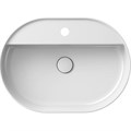 Умывальник CERAMIC 550 O SLIM Shelf белый XJX01155003
