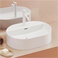 Умывальник CERAMIC 550 O SLIM Shelf белый XJX01155003