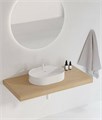 Умывальник CERAMIC 550 O SLIM Shelf белый XJX01155003