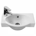ФОРУМ Раковина 45х28 см. (Л), хр.кольцо, крепление, САНТЕК 1WH110542