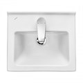 Умывальник Визит-40 (405х355) с переливом белый SANTERI 131177S0011B0