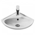 ИРИС Умывальник угловой 36 см., хр.кольцо, крепление, САНТЕК 1WH110514