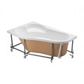 Монтажный комплект для ванны ИБИЦА XL 160х100 см. (рама, слив-перелив с сифоном, крепеж к стене, кре 1WH112427 - фото 42886