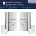 Душевая дверь RGW LE-004Gr (Прозрачное, 1000) 351200410-110