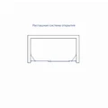 Душевая дверь RGW LE-009 (LE-004 + Z-09+профиль A-14) (Прозрачное, 1300) 351200903-11