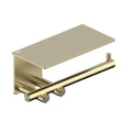 Бумагодержатель с полкой ABBER Osten 316 AA1830BG брашированное золото AA1830BG