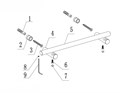 Полотенцедержатель ABBER Osten 316 AA1853BST брашированная сталь AA1853BST