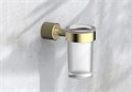 Стакан для зубных щеток с держателем ABBER Pol 316 AA1961BG брашированное золото AA1961BG
