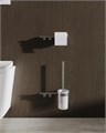 Щетка для туалета ABBER Osten 316 AA1832BST брашированная сталь AA1832BST