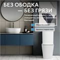 Унитаз ABBER Rechteck AC1210T компакт белый, безободковый, смыв торнадо AC1210T