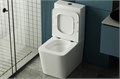 Унитаз ABBER Rechteck AC1210T компакт белый, безободковый, смыв торнадо AC1210T