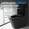 Унитаз ABBER Rechteck AC1210TMB компакт черный матовый, безободковый, смыв торнадо AC1210TMB