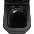 Унитаз ABBER Rechteck AC1210TMB компакт черный матовый, безободковый, смыв торнадо AC1210TMB