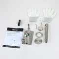 Смеситель ABBER Emotion 316 AF88121BST-M для раковины скрытого монтажа, брашированная сталь AF88121BST-M