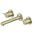Смеситель ABBER Emotion 316 AF88121BG-M для раковины скрытого монтажа, брашированное золото AF88121BG-M