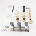 Смеситель ABBER Emotion 316 AF88121BG-M для раковины скрытого монтажа, брашированное золото AF88121BG-M
