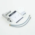 Смеситель ABBER Emotion 316 AF8810BST для раковины, брашированная сталь AF8810BST
