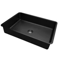 Раковина встраиваемая снизу ABBER Wasser Kreis AF2402MB черная матовая AF2402MB
