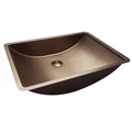 Раковина встраиваемая снизу ABBER Wasser Kreis AF2405MRG розовое золото матовое AF2405MRG