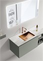 Раковина встраиваемая снизу ABBER Wasser Kreis AF2405MRG розовое золото матовое AF2405MRG