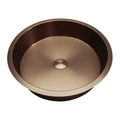 Раковина встраиваемая снизу ABBER Wasser Kreis AF2409MRG розовое золото матовое AF2409MRG