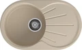 GRANFEST Мойка композит RONDO GF-R--750L чаша с крылом 750*460мм, кашемир R-750L кашемир