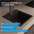 Кухонная мойка ABBER Quarz AQ2901B черная AQ2901B