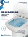 Унитаз напольный торнадо безободковый с быстросъемным сиденьем микролифт Teymi Valma Vortex T40329 1224556