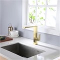 Смеситель ABBER Daheim AF8214G для кухни, золото матовое AF8214G