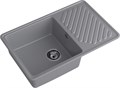 GranFest QUARZ (GF-ZL52) Мойка для кухни 760*480мм (темно-серый) 52 темно-серый