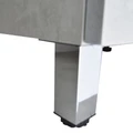Комплект Тумба Loranto Florena 60 600х470х810 напольная, с раковиной Azario Leon, светлый бетон (CS00086990) CS00086990