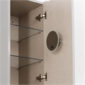Колонна подвесная с двумя распашными дверцами, реверсивная 44324 Bianco lucido, 40x38x170 44324