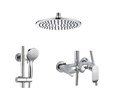 Душевая система Bravat Pure Хром (F6335369CP-A-RUS) F6335369CP-A-RUS