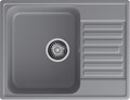 GranFest QUARZ (ECO-13) Мойка чаша+кр 620*480 (темно-серый) 13 темно-серый