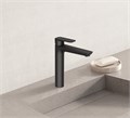 KLUDI-PURE&STYLE/КЛУДИ ПЬЮР ЭНД СТАЙЛ Однорычажный смеситель для раковины, 215 мм, черный матовый 402963975