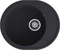 GRANFEST Мойка URBAN 857L  1-чаша+крыло 570*480мм черный арт.GF-UR- 857L черный - фото 43627