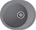 GRANFEST Мойка URBAN 857L  1-чаша+крыло 570*480мм темно-серый арт.GF-UR- 857L темно-серый - фото 43632