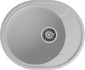 GRANFEST Мойка URBAN 857L  1-чаша+крыло 570*480мм серый арт.GF-UR- 857L серый - фото 43637
