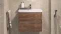 Тумба под раковину VELVEX навесная Mondi 600-0-2 (Madera Classica Slim) 359